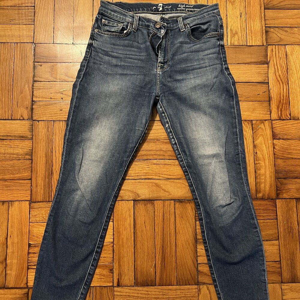 7 for all Mankind Cropped Jeans